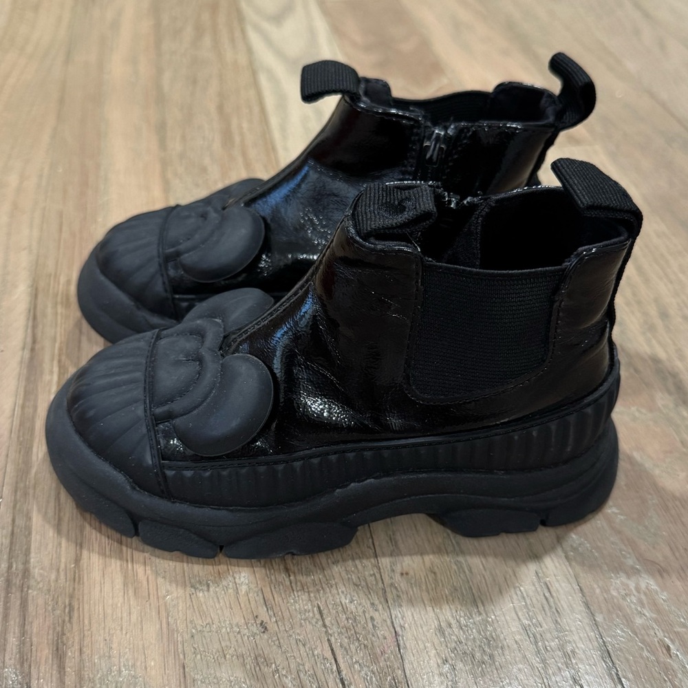 Zara Minnie mouse moto boot size 25.